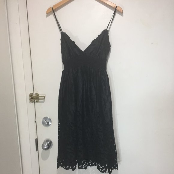 BCBG MIDI SILK LACE DRESSES SIZE XS - Picture 4 of 12
